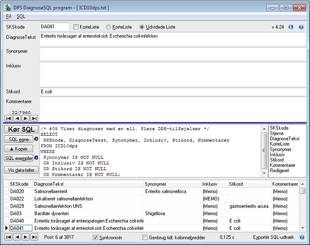 DiagnoseSQL